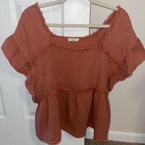 Women's Rust Top